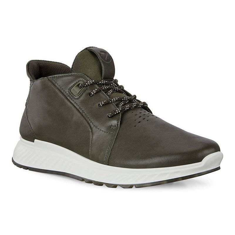 Zapatillas Bota Ecco St.1 Para Hombre,Negras,327098-BQE